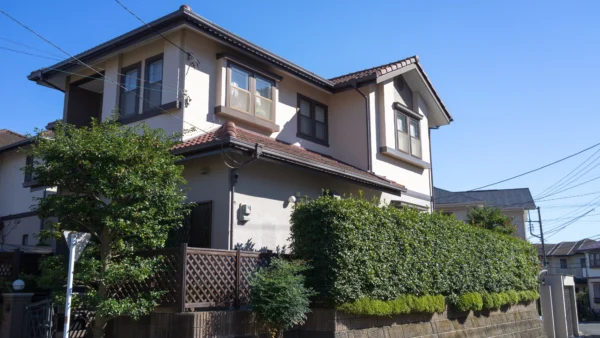 水戸市｜屋根塗装工事｜築18年戸建て